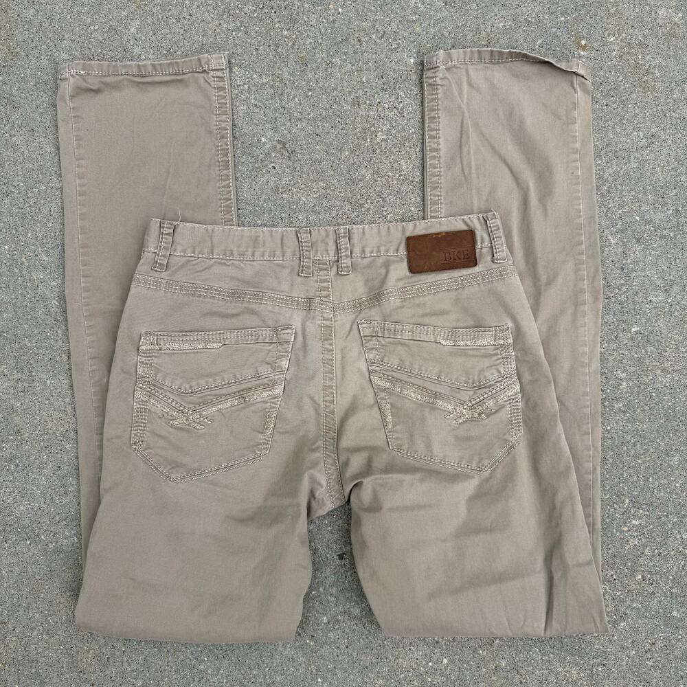 Buckle BKE Casuals Jake Straight 32XL Khaki Tan Dress Pants